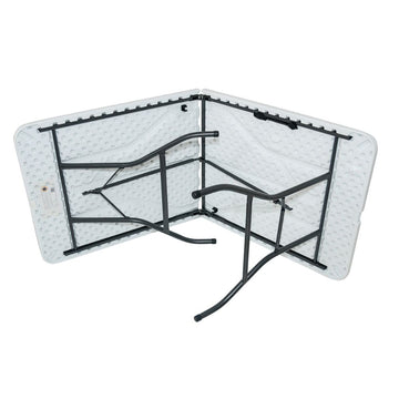 Newstorm Plastic Fold in Half Table - 6ft x 2ft 6in - Oskar 180